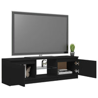 Thumbnail for TV-Schrank mit LED-Leuchten Schwarz 120x30x35,5 cm