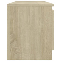 Thumbnail for TV-Schrank mit LED-Leuchten Sonoma-Eiche 120x30x35,5 cm
