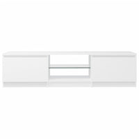 Thumbnail for TV-Schrank mit LED-Leuchten Weiß 140x40x35,5 cm