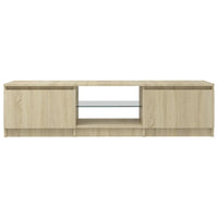 Thumbnail for TV-Schrank mit LED-Leuchten Sonoma-Eiche 140x40x35,5 cm