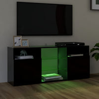 Thumbnail for TV-Schrank mit LED-Leuchten Schwarz 120x30x50 cm