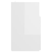 Thumbnail for TV-Schrank mit LED-Leuchten Hochglanz-Weiß 120x30x50 cm