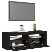 Thumbnail for TV-Schrank mit LED-Leuchten Schwarz 120x35x40 cm