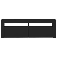 Thumbnail for TV-Schrank mit LED-Leuchten Schwarz 120x35x40 cm