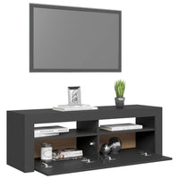 Thumbnail for TV-Schrank mit LED-Leuchten Grau 120x35x40 cm