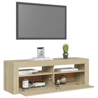 Thumbnail for TV-Schrank mit LED-Leuchten Sonoma-Eiche 120x35x40 cm
