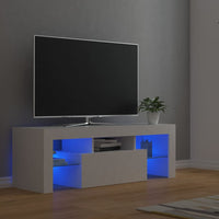 Thumbnail for TV-Schrank mit LED-Leuchten Weiß 120x35x40 cm