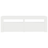 Thumbnail for TV-Schrank mit LED-Leuchten Weiß 120x35x40 cm