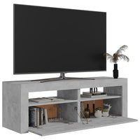 Thumbnail for TV-Schrank mit LED-Beleuchtung Betongrau 120x35x40 cm