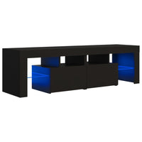 Thumbnail for TV-Schrank mit LED-Beleuchtung Schwarz 140x36,5x40 cm