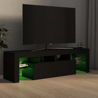 Thumbnail for TV-Schrank mit LED-Beleuchtung Schwarz 140x36,5x40 cm