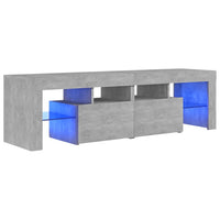 Thumbnail for TV-Schrank mit LED-Beleuchtung Betongrau 140x36,5x40 cm
