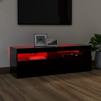 Thumbnail for TV-Schrank mit LED-Leuchten Schwarz 120x35x40 cm