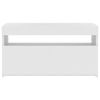 Thumbnail for TV-Schrank mit LED-Leuchten Weiß 75x35x40 cm