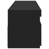 Thumbnail for TV-Schränke 2 Stk. mit LED-Leuchten Schwarz 75x35x40 cm