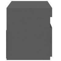 Thumbnail for TV-Schrank mit LED-Leuchten Grau 75x35x40 cm