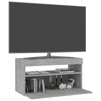 Thumbnail for TV-Schrank mit LED-Leuchten Betongrau 75x35x40 cm