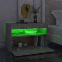 Thumbnail for TV-Schränke mit LED-Leuchten 2 Stk. Betongrau 60x35x40cm