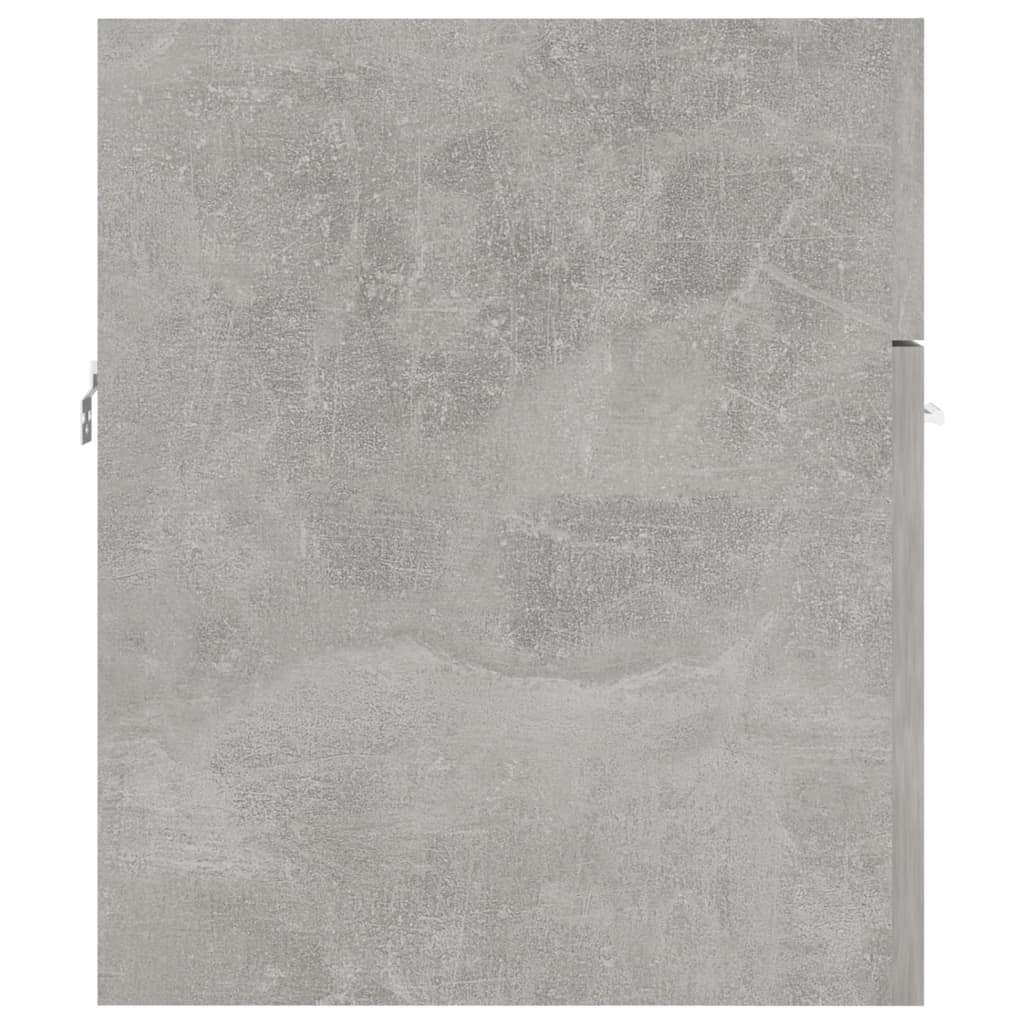 Waschbeckenunterschrank Betongrau 41x38,5x46 cm Holzwerkstoff