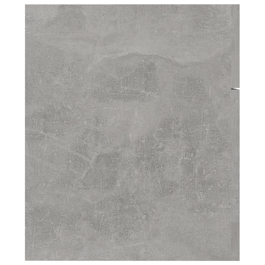 Waschbeckenunterschrank Betongrau 60x38,5x46 cm Holzwerkstoff