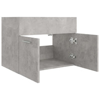 Thumbnail for Waschbeckenunterschrank Betongrau 60x38,5x46 cm Holzwerkstoff