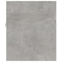 Thumbnail for Waschbeckenunterschrank Betongrau 80x38,5x46 cm Holzwerkstoff