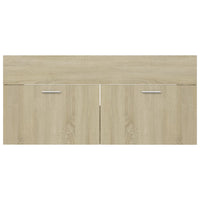 Thumbnail for Waschbeckenunterschrank Sonoma-Eiche 100x38,5x46cm