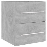 Thumbnail for Waschbeckenunterschrank Betongrau 41x38,5x48 cm Holzwerkstoff
