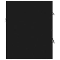 Thumbnail for Waschbeckenunterschrank Schwarz 60x38,5x48 cm Holzwerkstoff