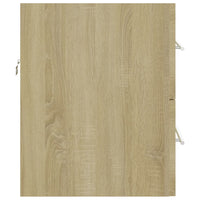 Thumbnail for Waschbeckenunterschrank Sonoma-Eiche 60x38,5x48cm Holzwerkstoff