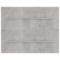 Thumbnail for Waschbeckenunterschrank Betongrau 60x38,5x48 cm Holzwerkstoff
