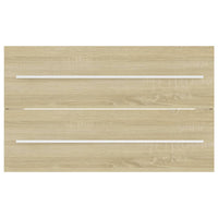 Thumbnail for Waschbeckenunterschrank Sonoma-Eiche 80x38,5x48cm Holzwerkstoff