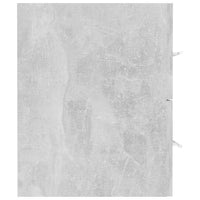 Thumbnail for Waschbeckenunterschrank Betongrau 80x38,5x48 cm Holzwerkstoff