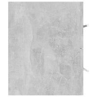 Thumbnail for Waschbeckenunterschrank Betongrau 100x38,5x48 cm Holzwerkstoff