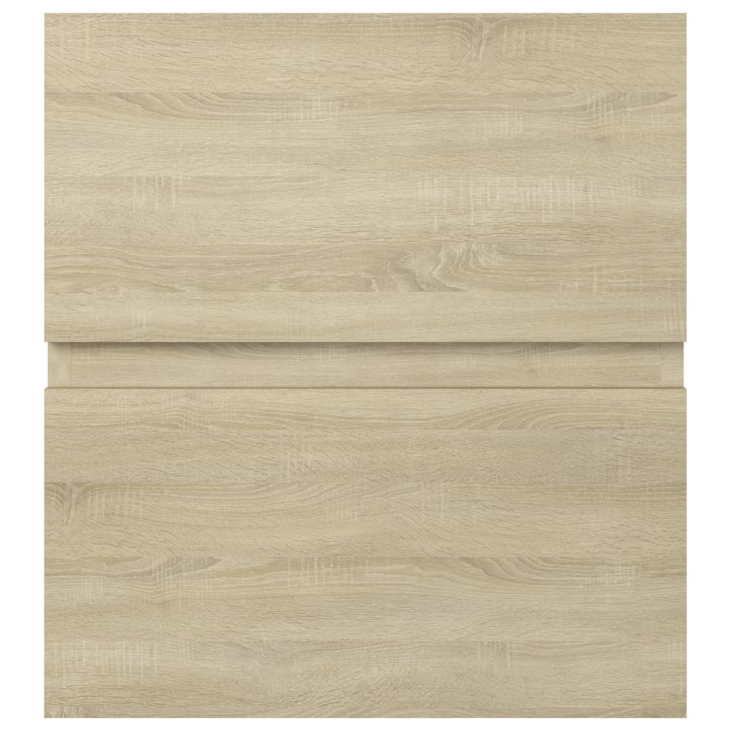 Waschbeckenunterschrank Sonoma-Eiche 41x38,5x45 cm Spanplatte
