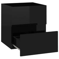 Thumbnail for Waschbeckenunterschrank Hochglanz-Schwarz 41x38,5x45 cm