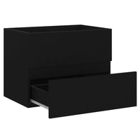 Thumbnail for Waschbeckenunterschrank Schwarz 60x38,5x45 cm Holzwerkstoff