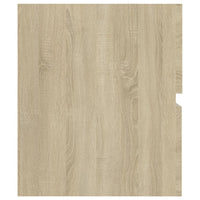 Thumbnail for Waschbeckenunterschrank Sonoma-Eiche 60x38,5x45cm Holzwerkstoff