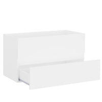 Thumbnail for Waschbeckenunterschrank Weiß 80x38,5x45 cm Spanplatte