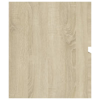 Thumbnail for Waschbeckenunterschrank Sonoma-Eiche 80x38,5x45cm Holzwerkstoff