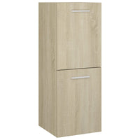 Thumbnail for Badezimmerschrank Sonoma-Eiche 30x30x80 cm Holzwerkstoff
