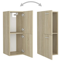 Thumbnail for Badezimmerschrank Sonoma-Eiche 30x30x80 cm Holzwerkstoff