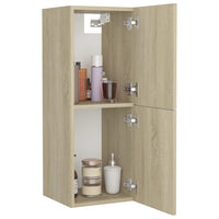 Thumbnail for Badezimmerschrank Sonoma-Eiche 30x30x80 cm Holzwerkstoff
