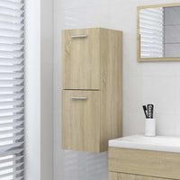 Thumbnail for Badezimmerschrank Sonoma-Eiche 30x30x80 cm Holzwerkstoff