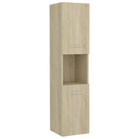 Thumbnail for Badezimmerschrank Sonoma-Eiche 30x30x130 cm Holzwerkstoff