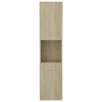 Thumbnail for Badezimmerschrank Sonoma-Eiche 30x30x130 cm Holzwerkstoff