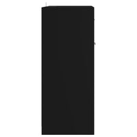Thumbnail for Badezimmerschrank Schwarz 60x33x80 cm Holzwerkstoff