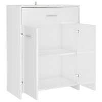 Thumbnail for Badezimmerschrank Hochglanz-Weiß 60x33x80 cm Holzwerkstoff