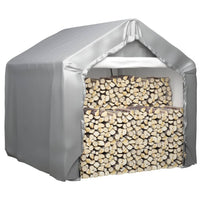 Thumbnail for Lagerzelt Grau 180x180 cm Verzinkter Stahl