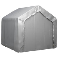 Thumbnail for Lagerzelt Grau 180x180 cm Verzinkter Stahl